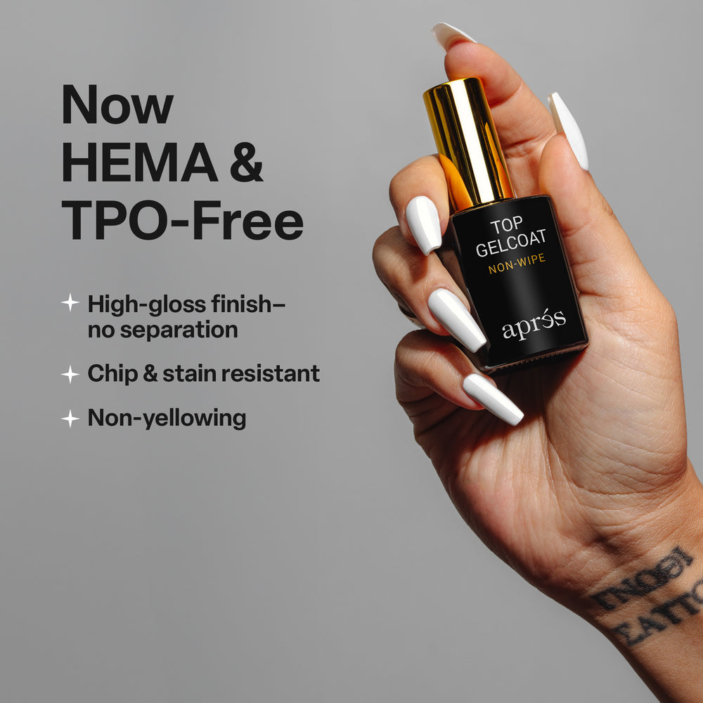 Non-Wipe Glossy Top Gelcoat TPO FREE|HEMA FREE