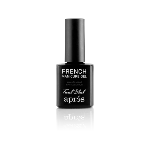 French Manicure Gel – French Black