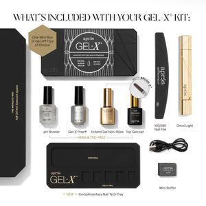 Signature Gel-X Kit + Mini Tip Box