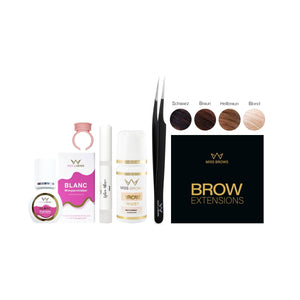 BROW EXTENSION | STARTER SET | REAL HAIR