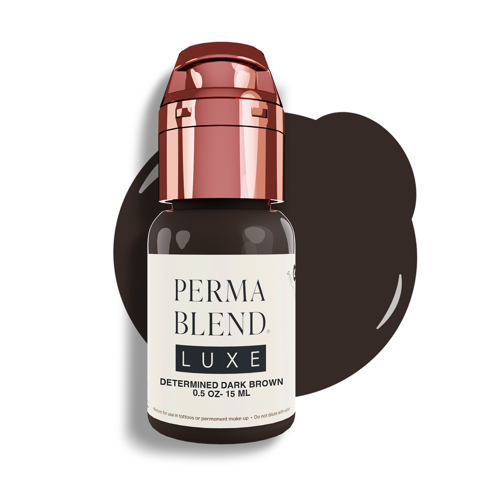 حبر Perma Blend Luxe PMU | بني داكن محدد | حواجب | 15 مل
