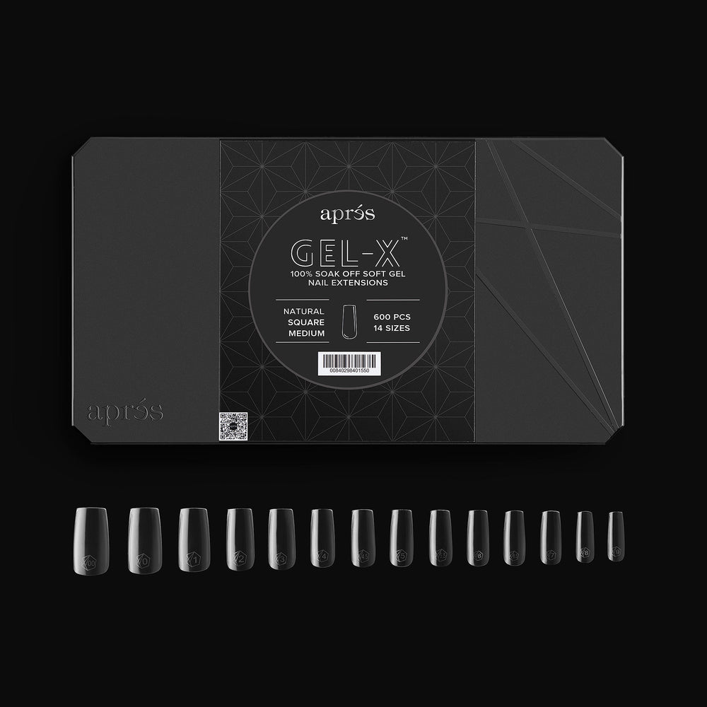 Gel-X® Natural Square Medium Box 2.0(600 PCS)