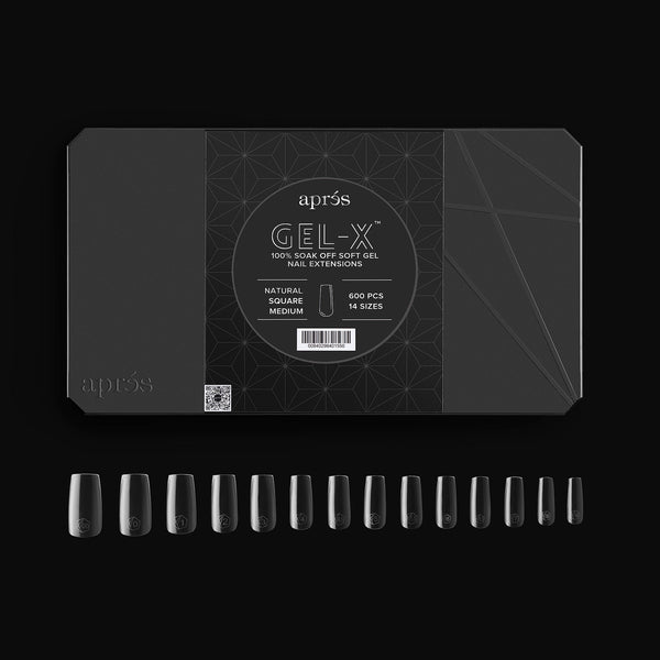 Gel-X® Natural Square Medium Box 2.0(600 PCS)