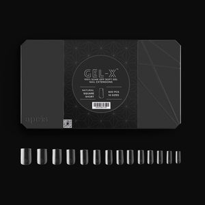 Gel-X® Natural Square Short Box 2.0(600 PCS)