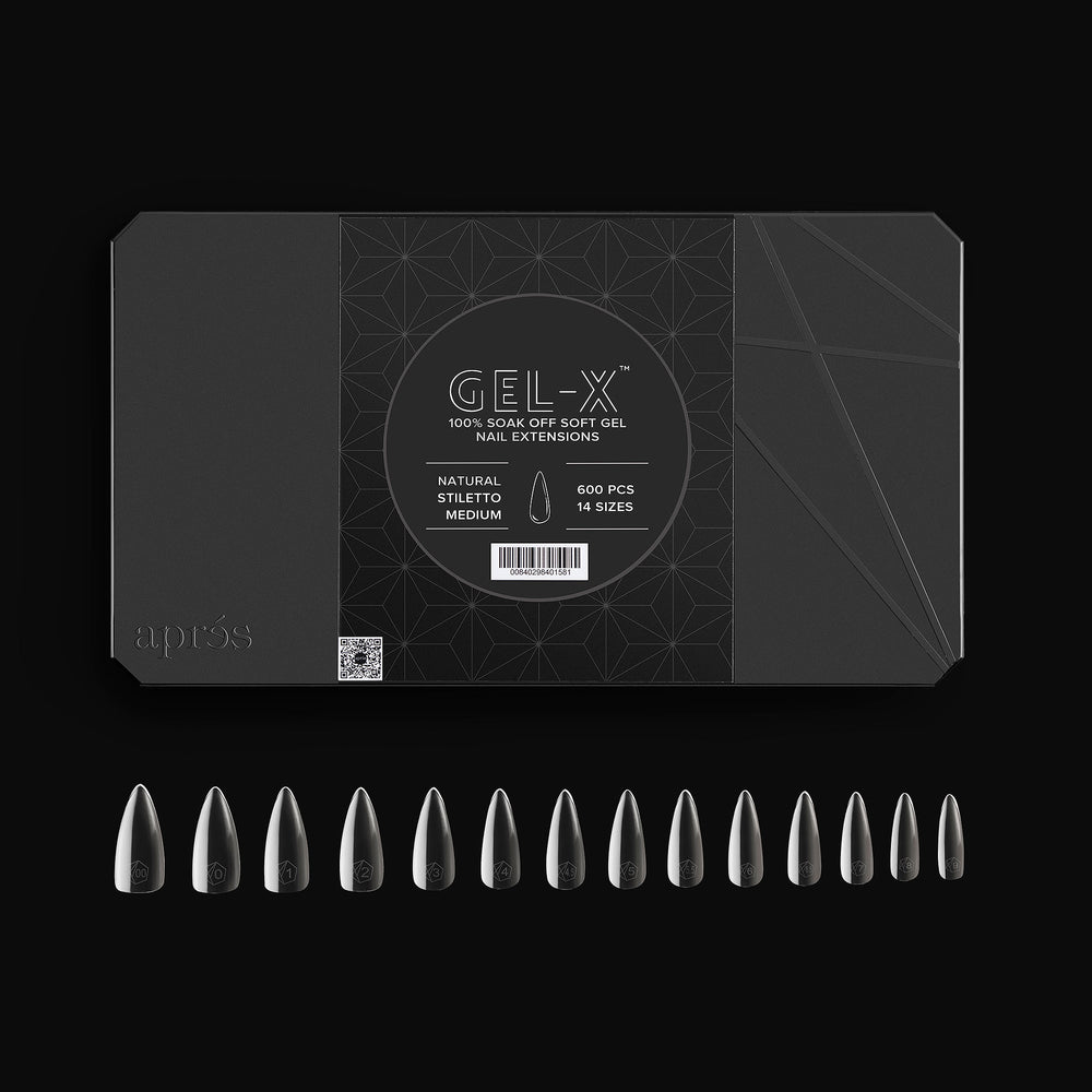 Gel-X® Natural Stiletto Medium Box 2.0(600 PCS)