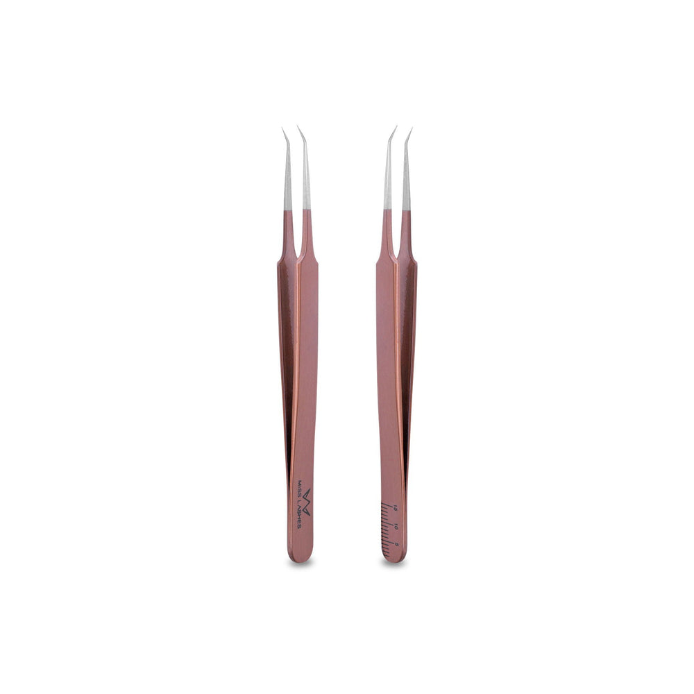 Tweezers | rose gold incl. ruler