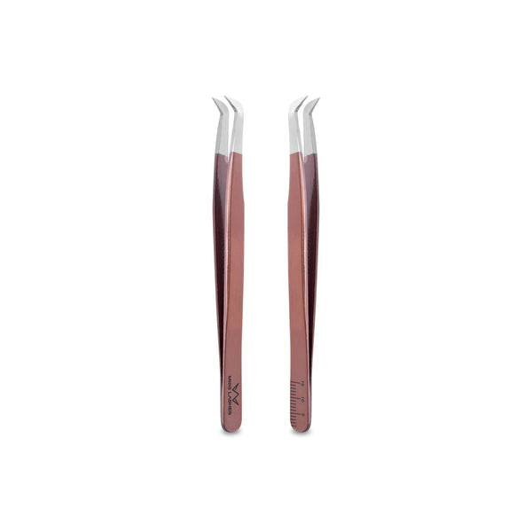 Tweezers | rose gold incl. ruler