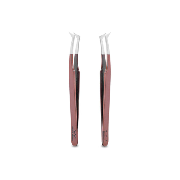 Tweezers | rose gold incl. ruler