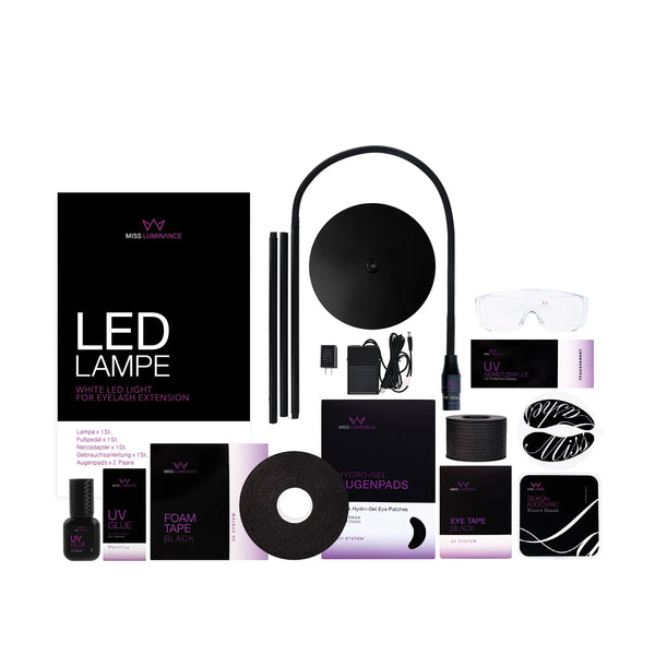 LED SET | LED LAMP + ACCESSORIES | All-in-One Set | Professional Eyelash Extensions